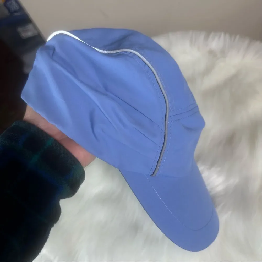 Blue Athletic Cap HIND